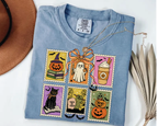 Halloween Stamp Shirt – Retro Spooky Season Tee