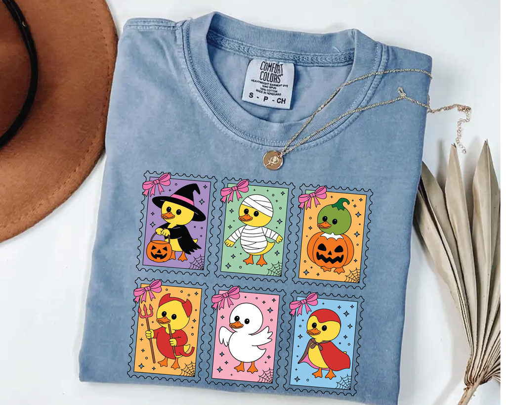 Halloween Duck Shirt – Cute Duck Stamp Tee