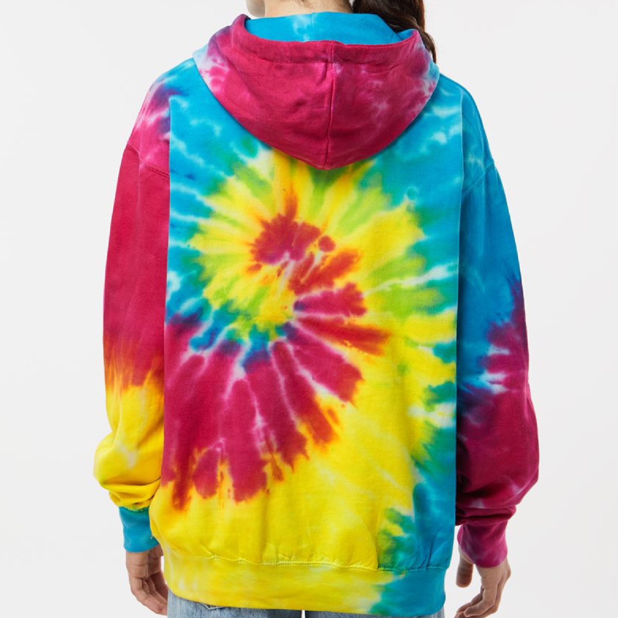 Unisex Tie-Dyed Hoodie