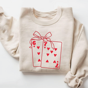 Valentine Playing Cards Sweatshirt - VL5