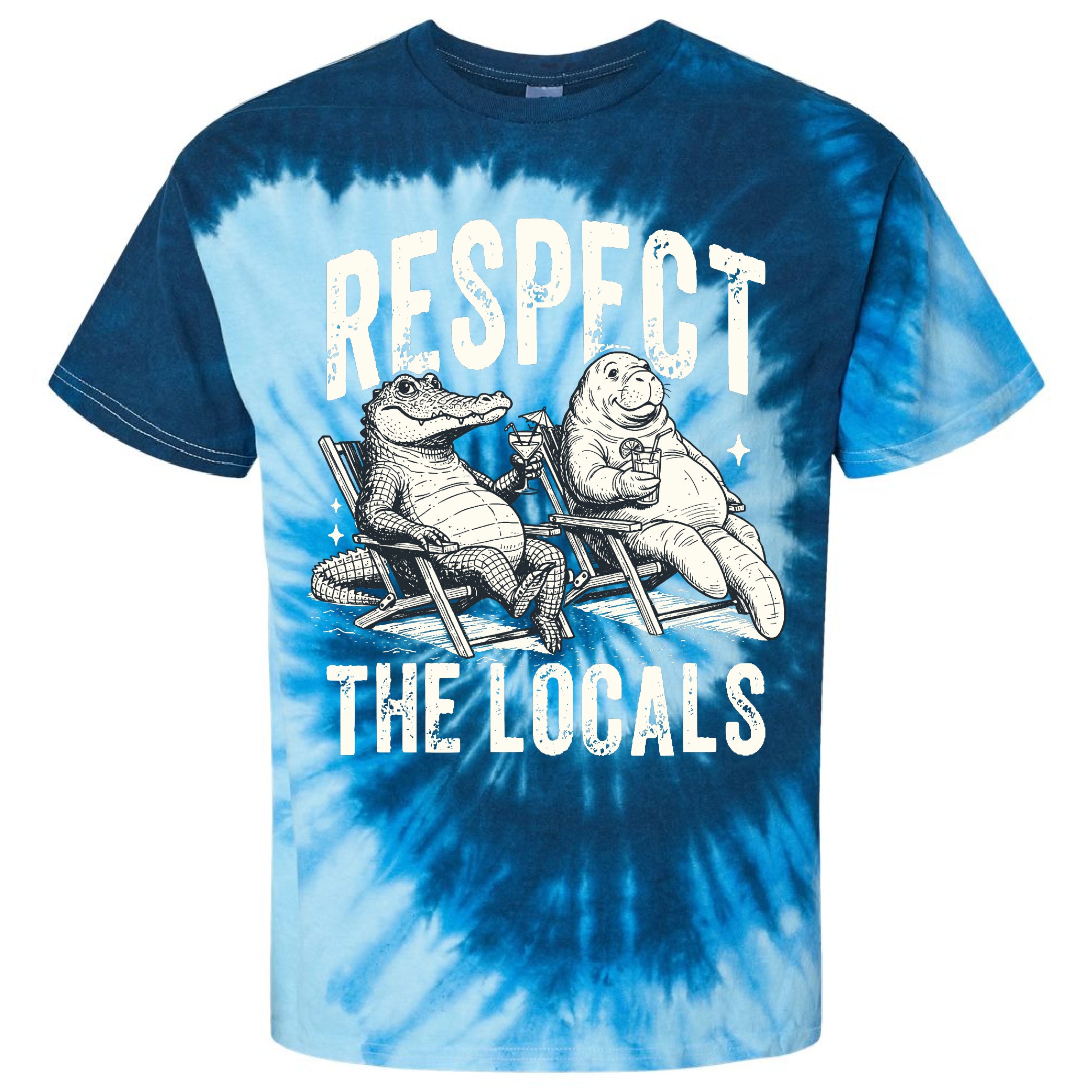 Respect The Local Tiedye Tshirt