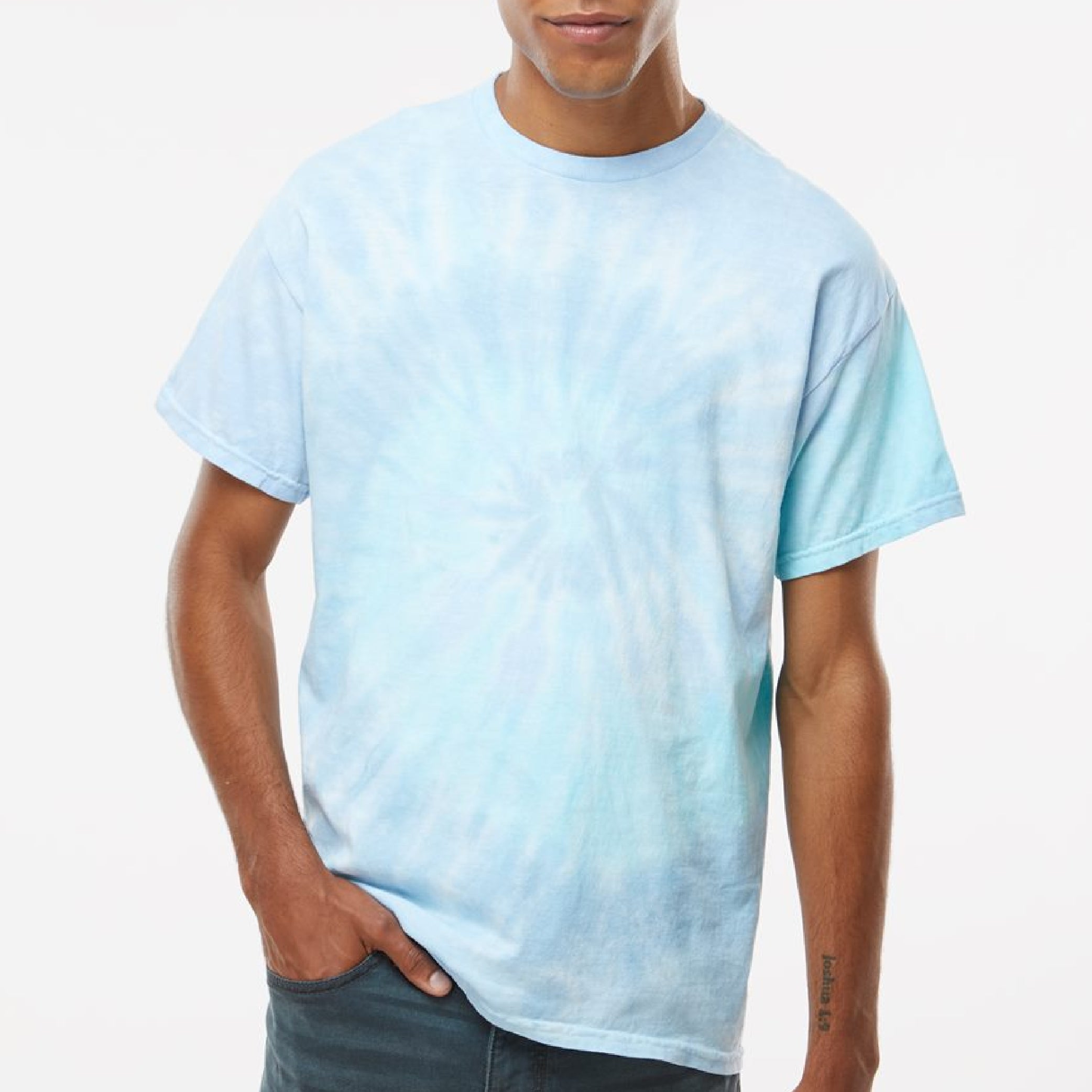 Unisex Multi-Color Tie-Dyed T-Shirt