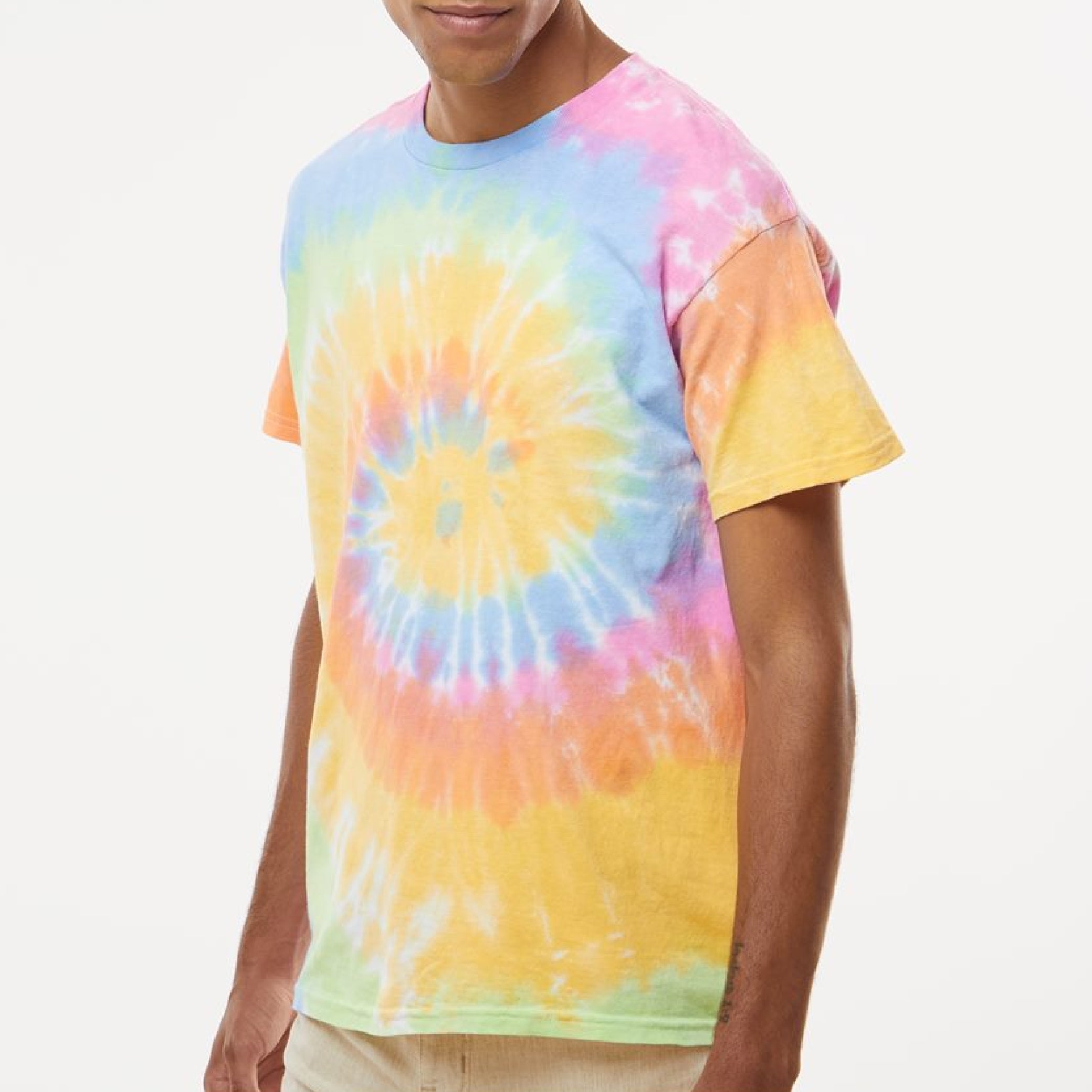 Unisex Multi-Color Tie-Dyed T-Shirt