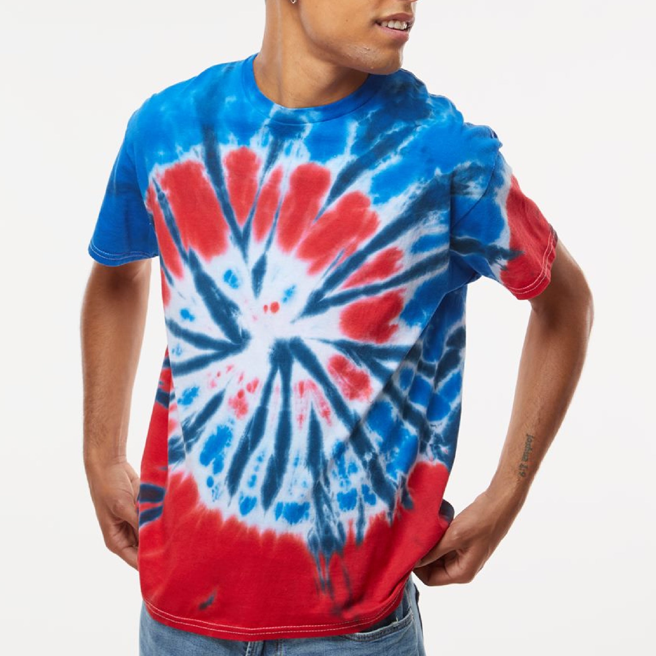 Youth Multi-Color Tie-Dyed T-Shirt
