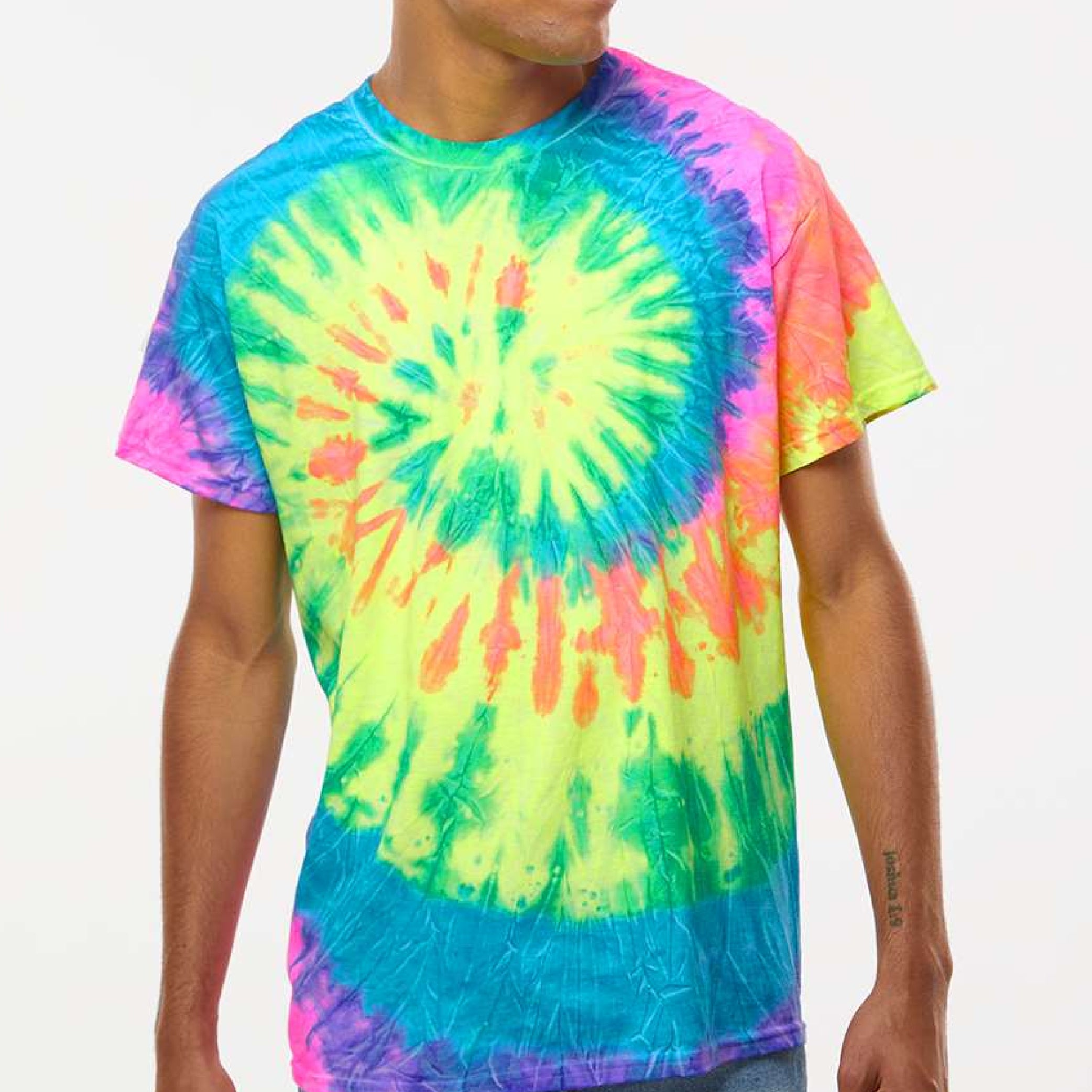 Unisex Multi-Color Tie-Dyed T-Shirt