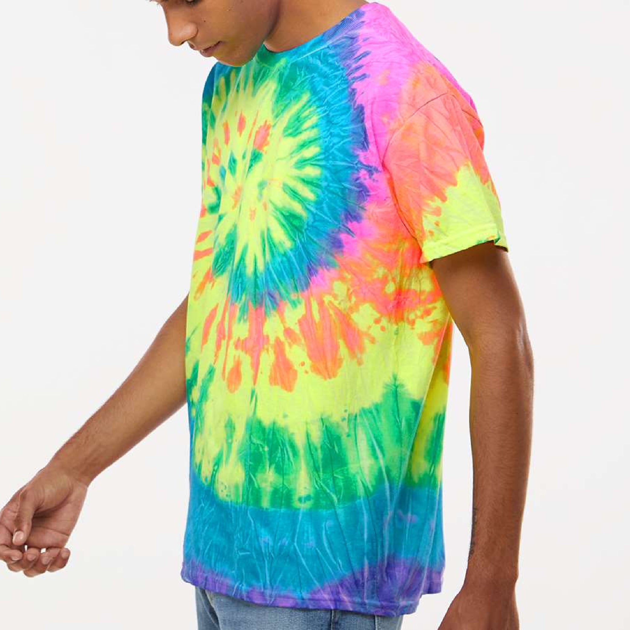 Unisex Multi-Color Tie-Dyed T-Shirt